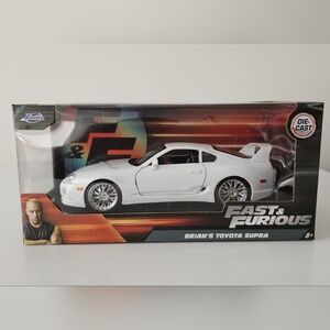 JADA FAST & FURIOUS 1:24 Scale BRIAN'S TOYOTA SUPRA